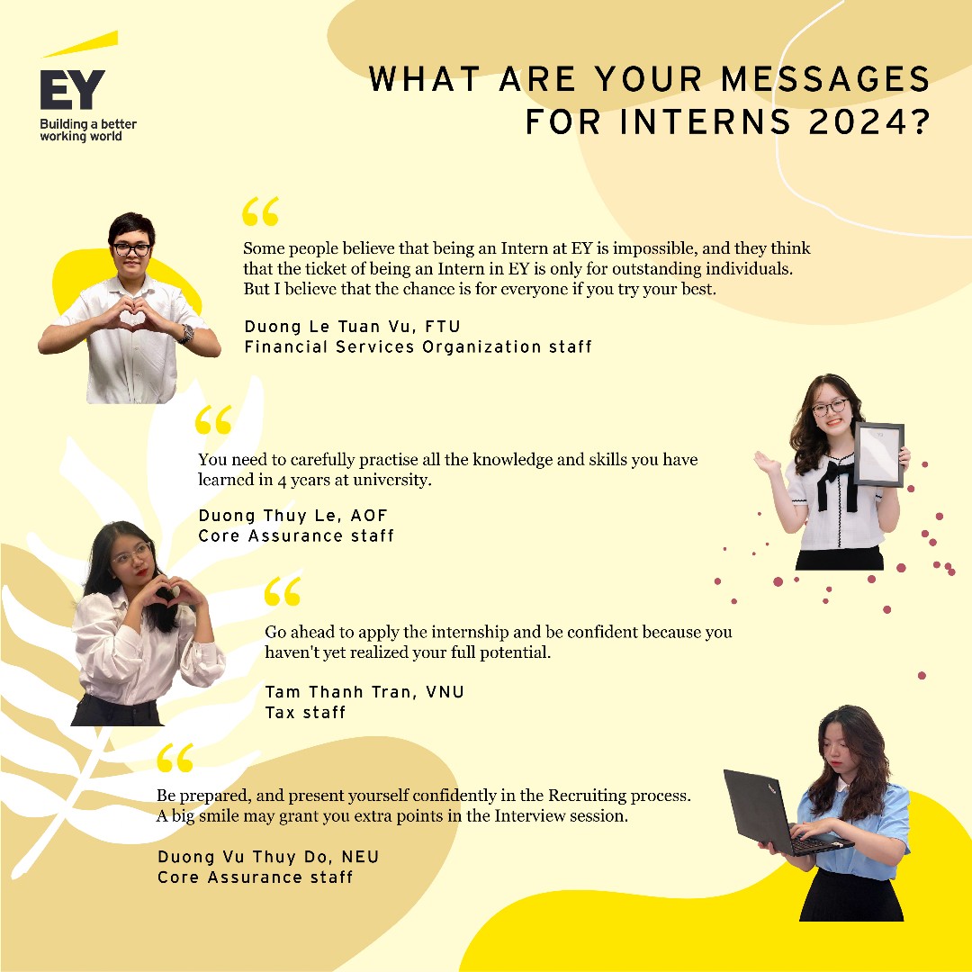EY Careers - 🎁What's in it for you as an Intern at EY?...