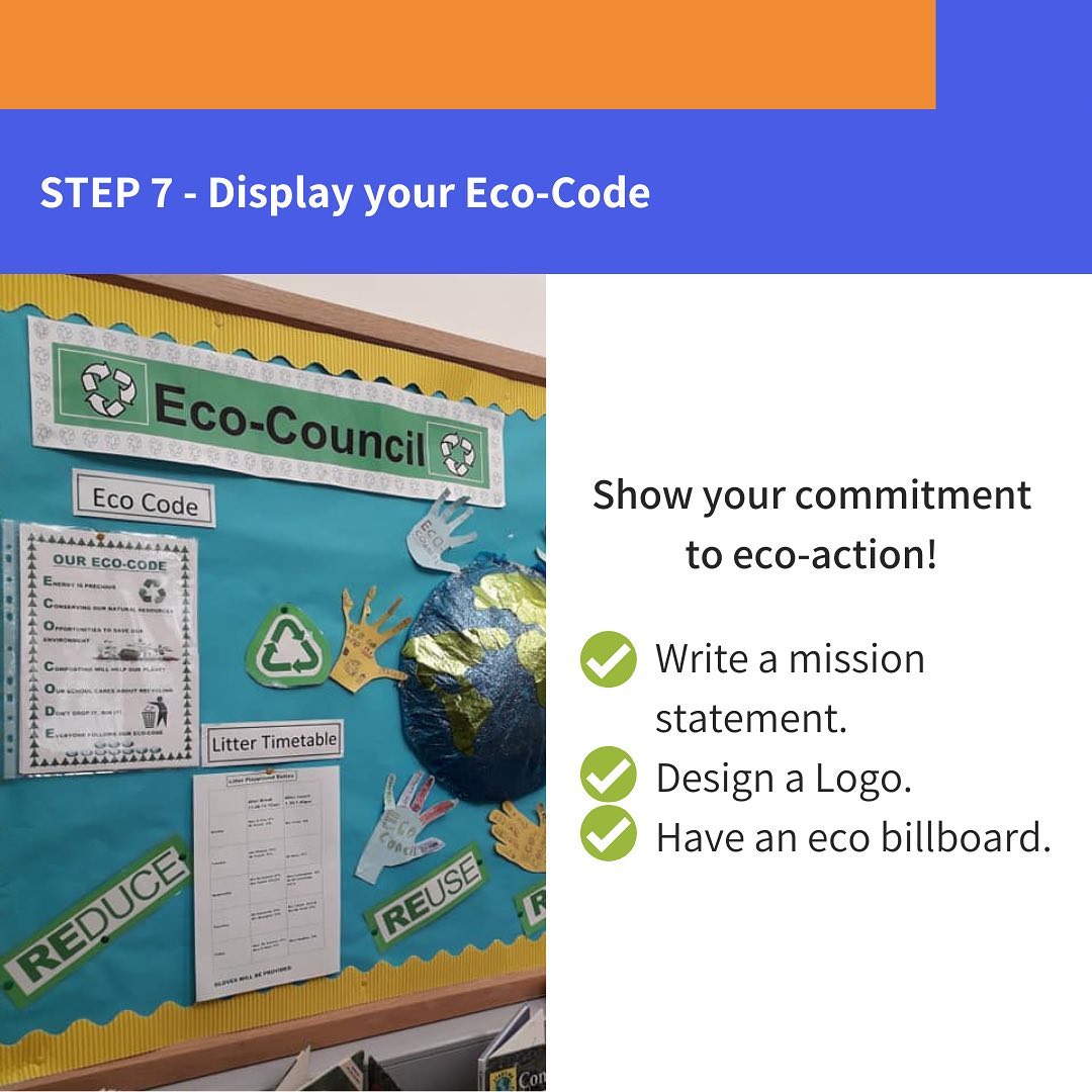 Step 7 - Produce and Eco-Code. The... - Eco-Schools Bermuda | Facebook