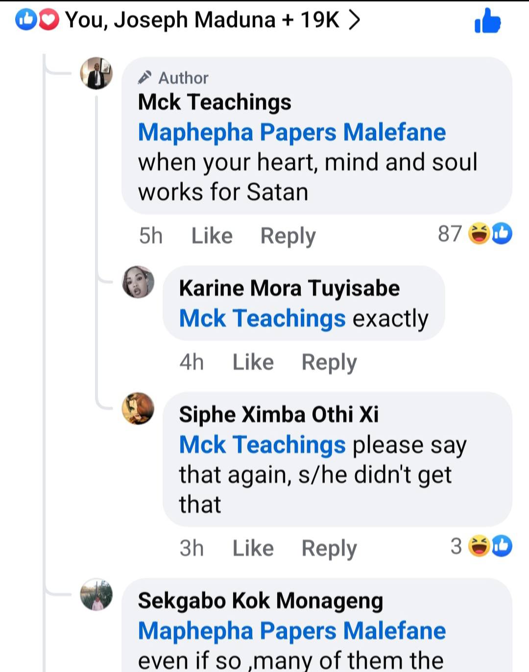 Maphepha Papers Malefane added... - Maphepha Papers Malefane