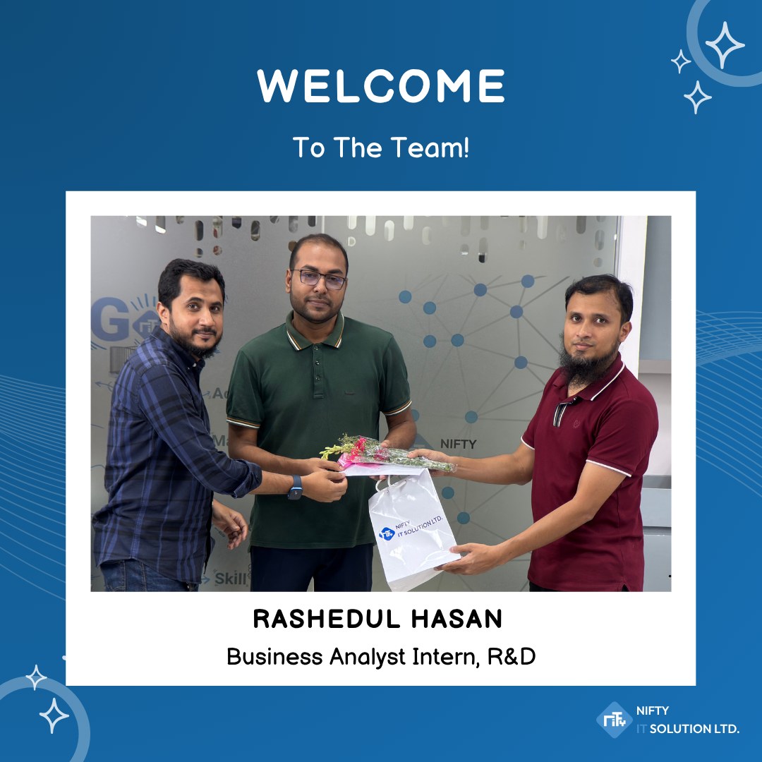 Nifty - We’re delighted to welcome Rashedul Hasan to the Nifty IT ...
