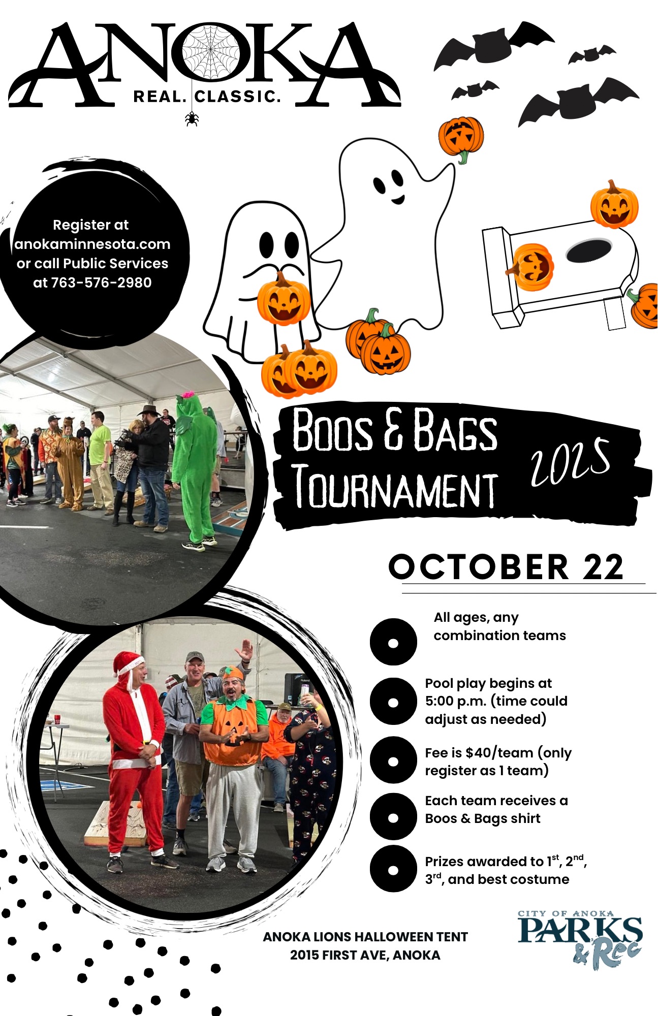 Boo's and Bags Tournament