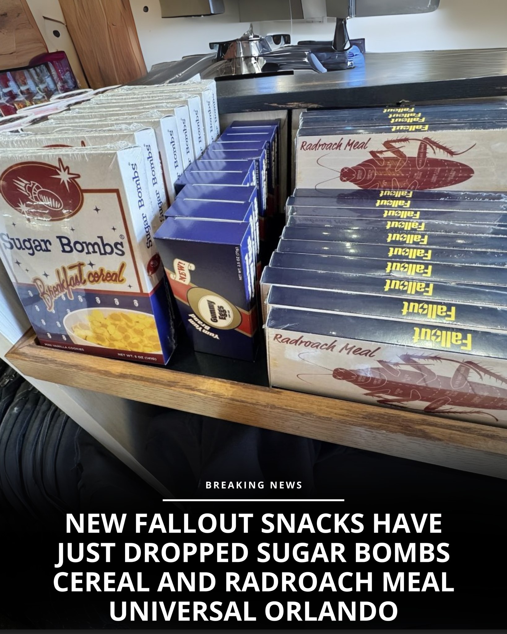 Vault - OFFICIAL Fallout just dropped some fire new snacks available ...