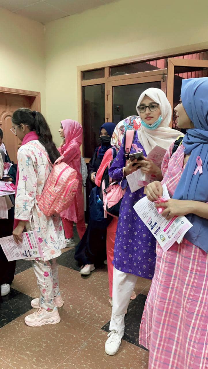 The Mehran University in partnership with Pink Ribbon Pakistan and the ...