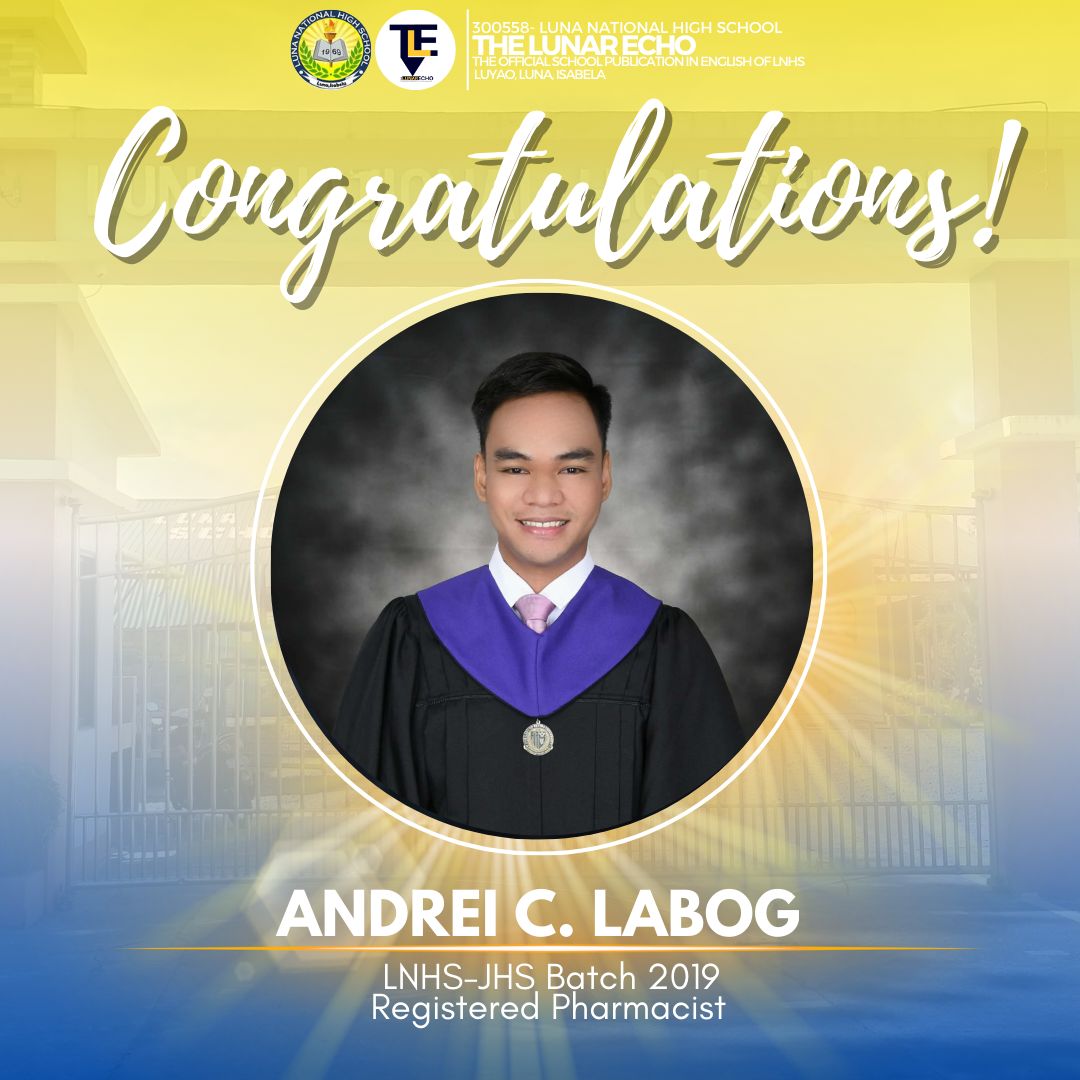 Congratulations to Andrei C. Labog,... - Lunar Echo Online | Facebook