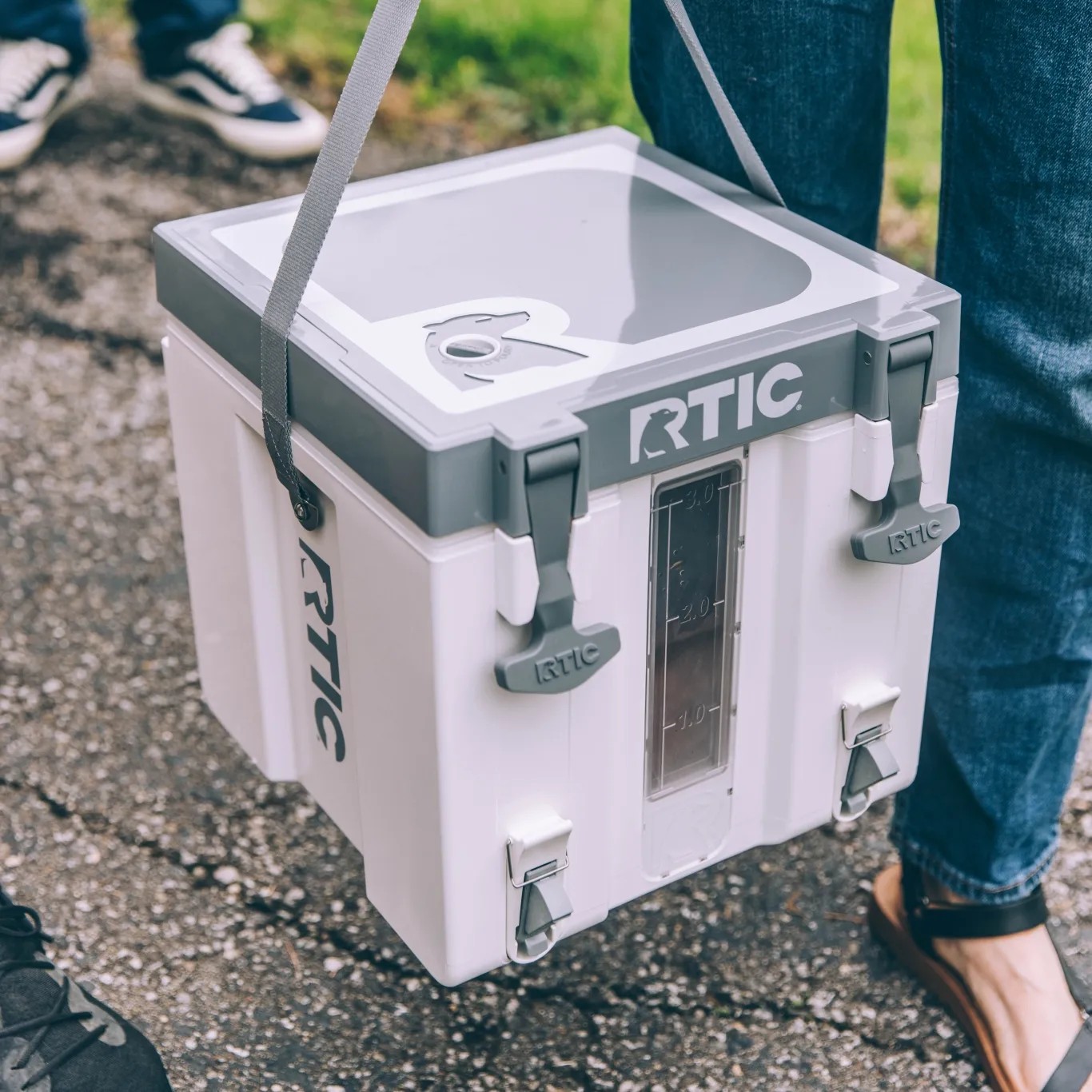 Enfriador Aislado Duro Portátil De 16 Qt Para Viaje