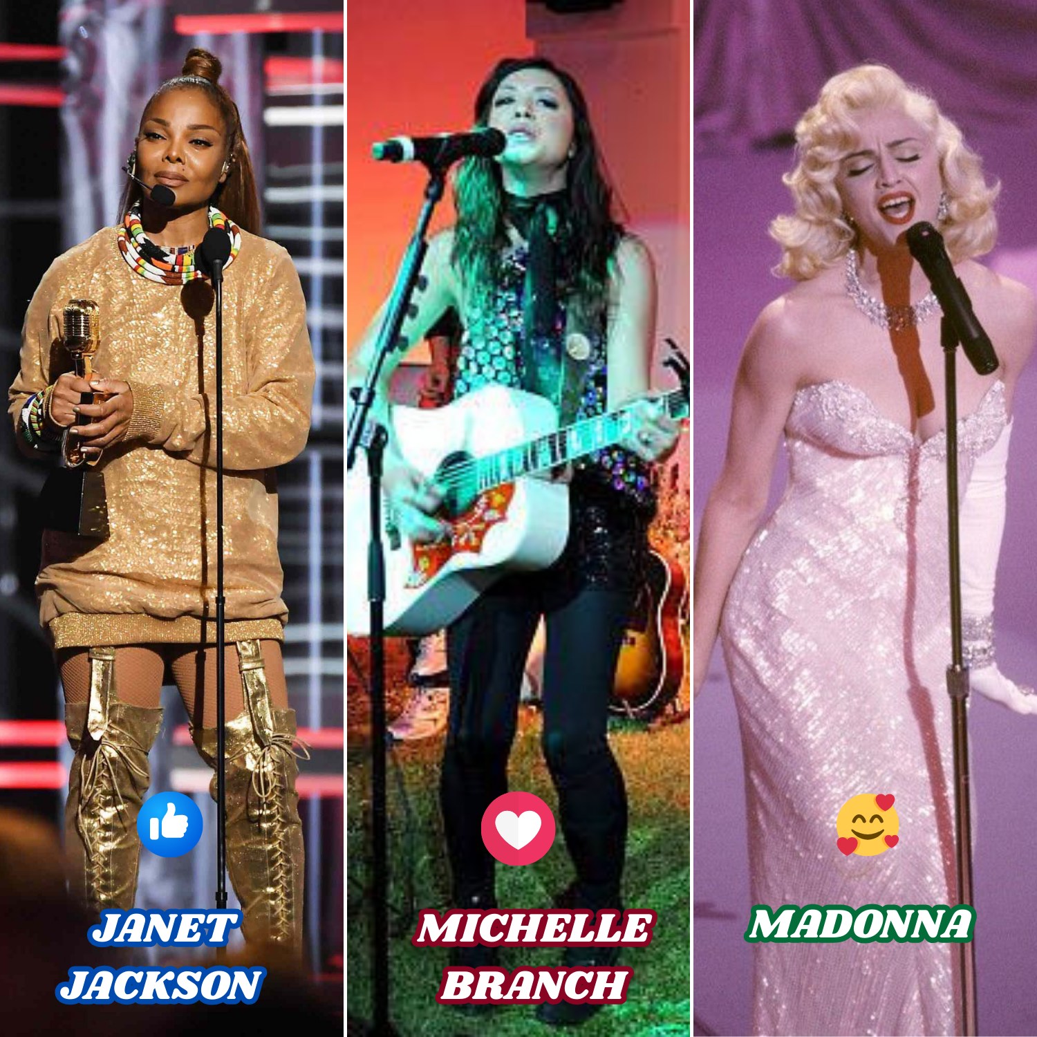 Janet Jackson ?? | Kylie Minogue ❤️ | Shakira ? #JanetJackson 