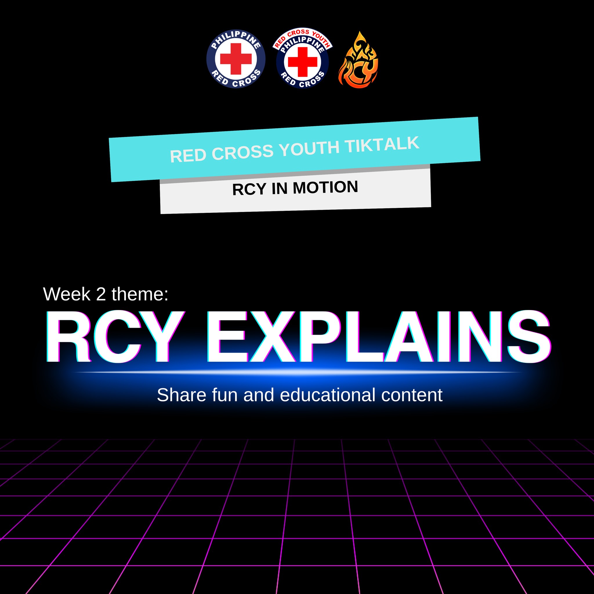 🎥 RCY TIKTALK: RCY IN MOTION... - Red Cross Youth Philippines | Facebook