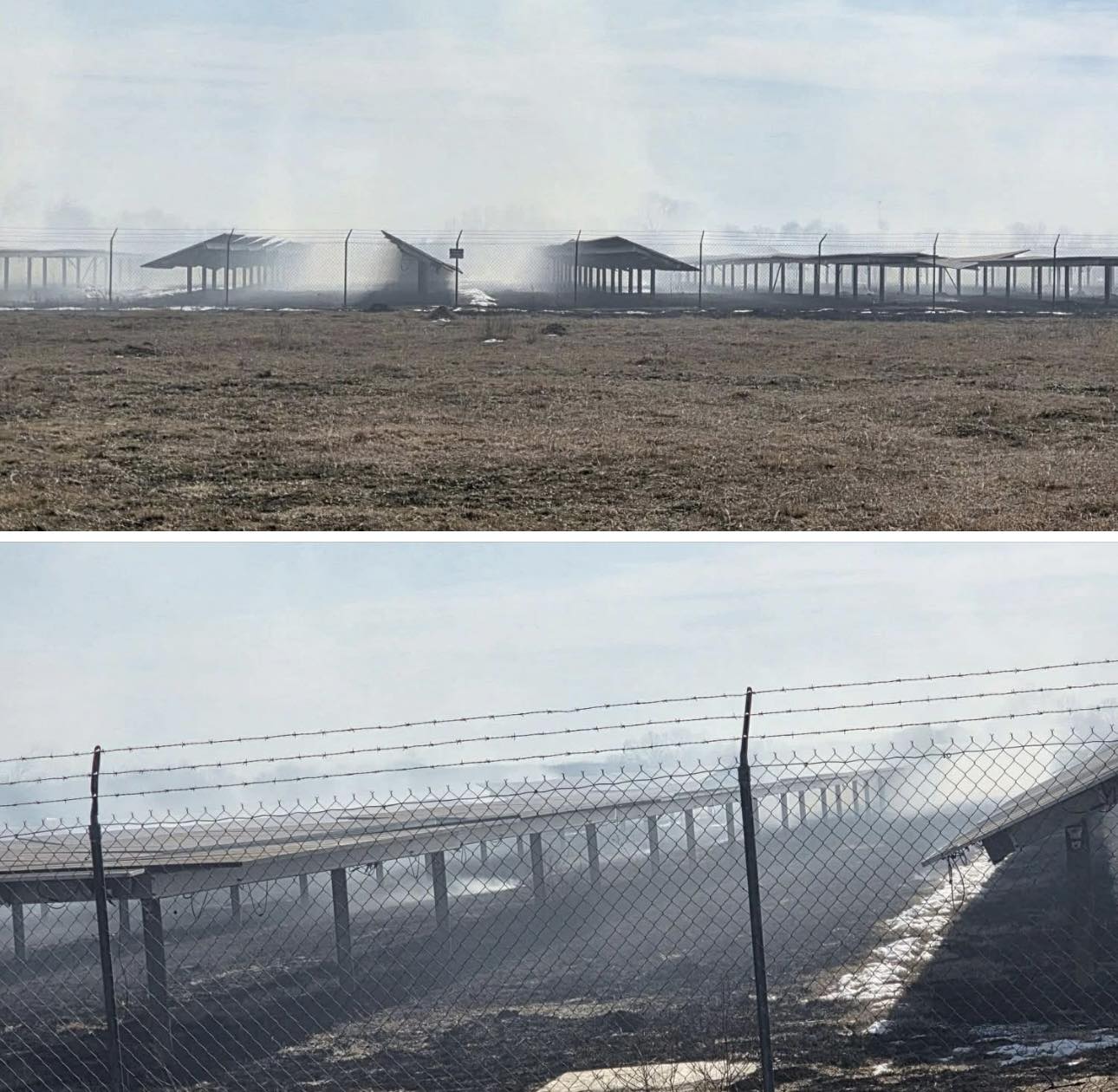 Chris - Thankful that no one was hurt in the solar field fire in Lamar ...