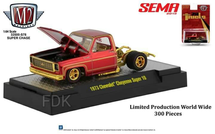 M2 Machines 1970 Chevrolet C60 custom truck diecast