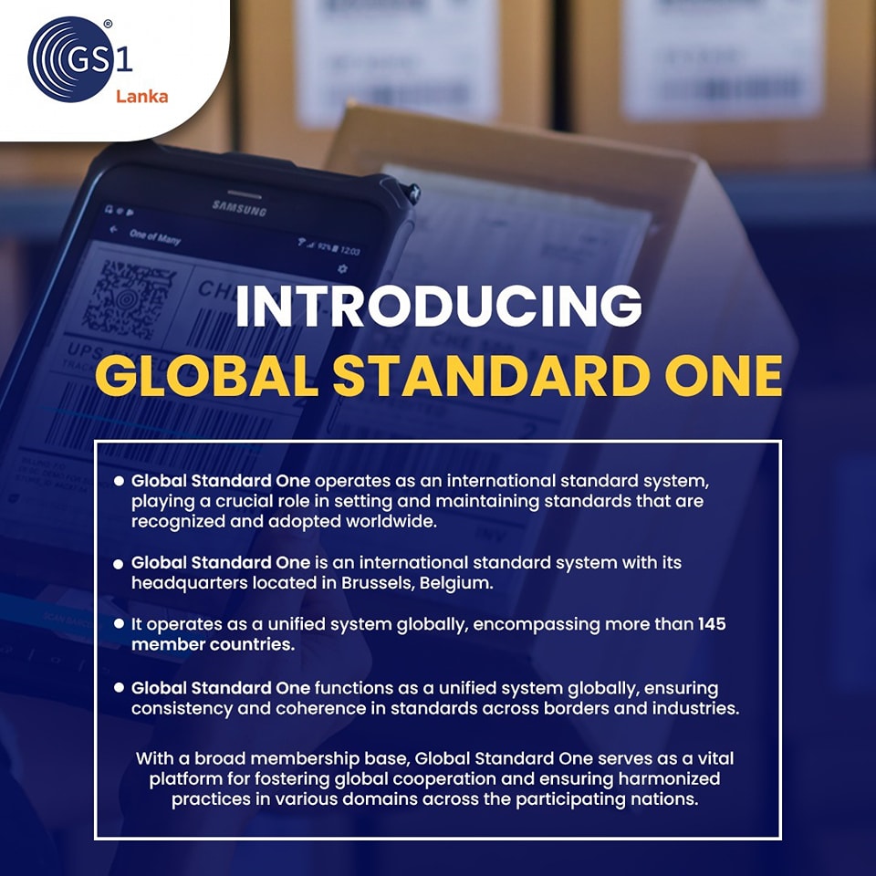 GS1 Lanka - Introducing Global Standard One........