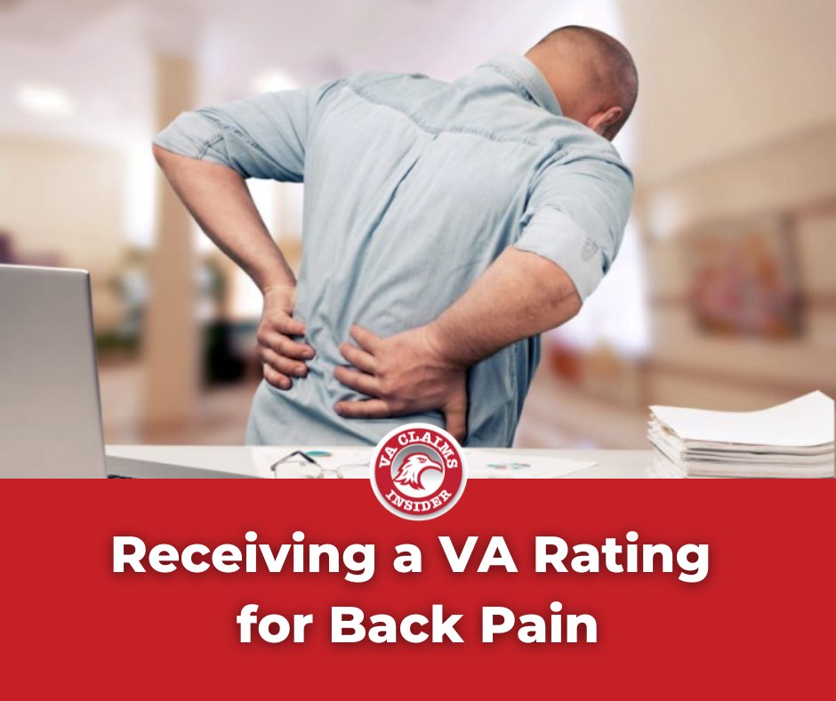 Did you know the VA ranks back pain as... - VA Claims Insider | Facebook