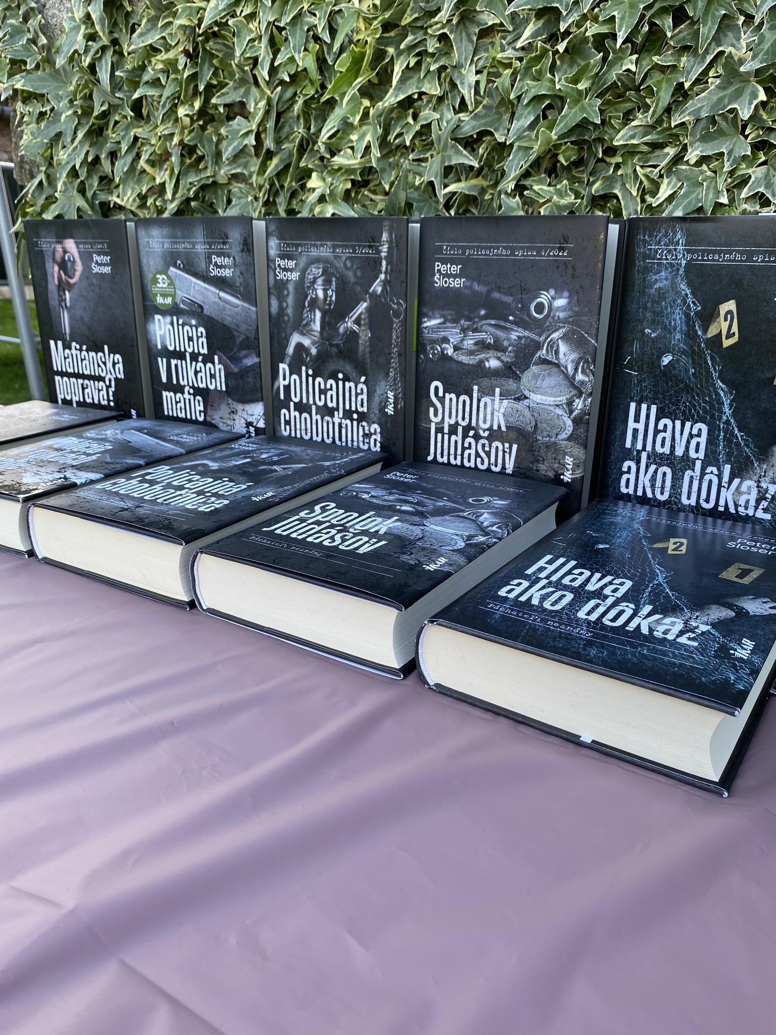 This is what the new HOLY DEVIL looks like in paperback. The crime ...