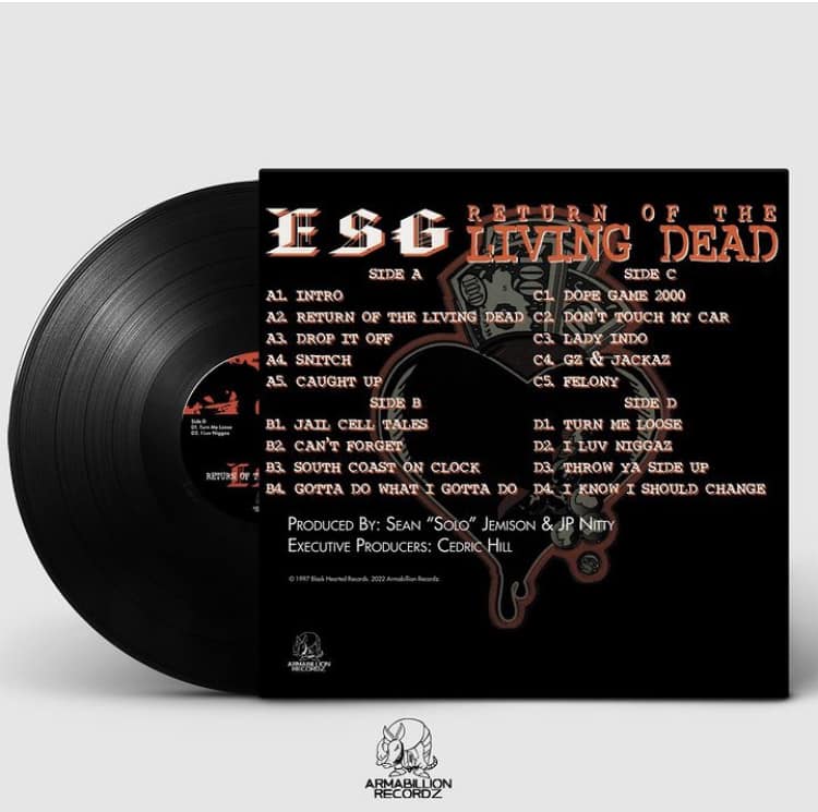 ESG vinyl records 50% off with promo code 48h