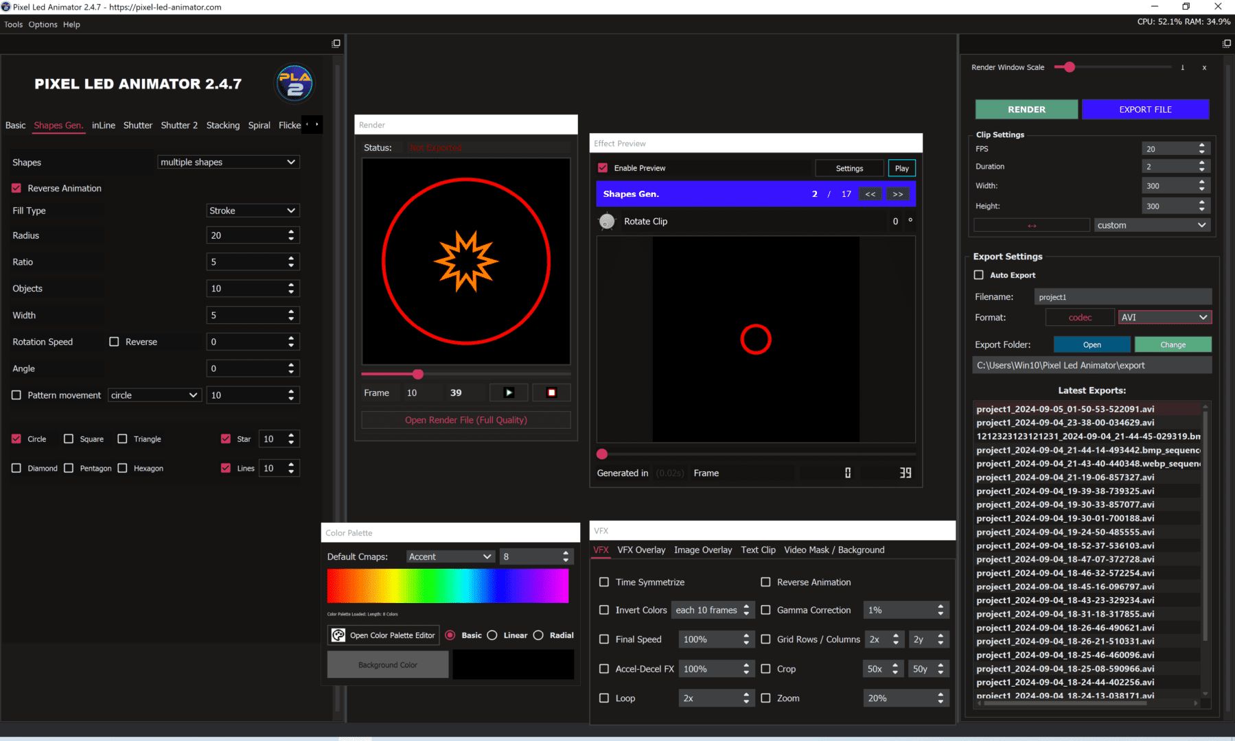 Pixel LED Animator - LED Pixel Effects