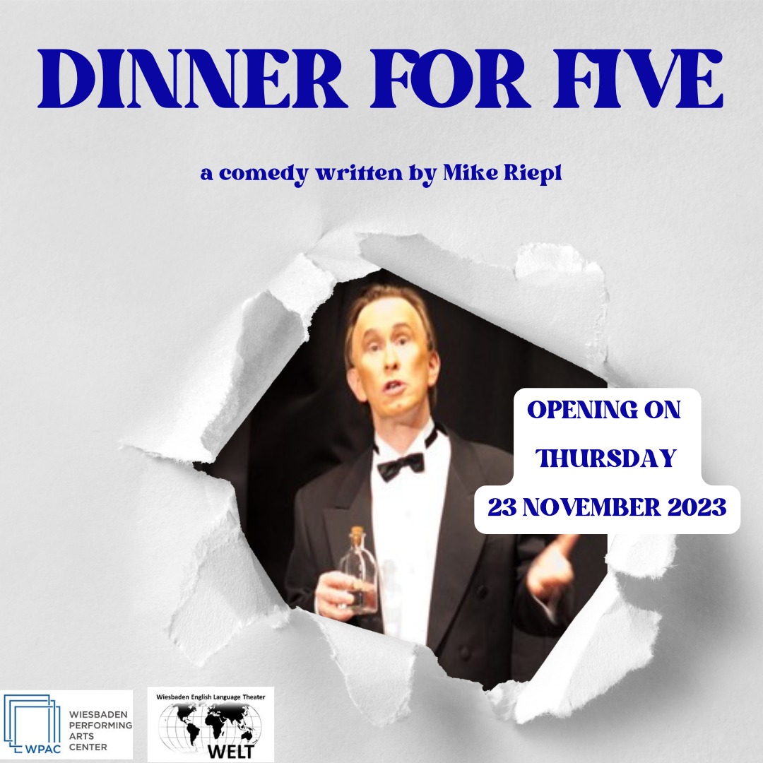 DINNER FOR FIVE... - WPAC - Your English Theater in Wiesbaden | Facebook