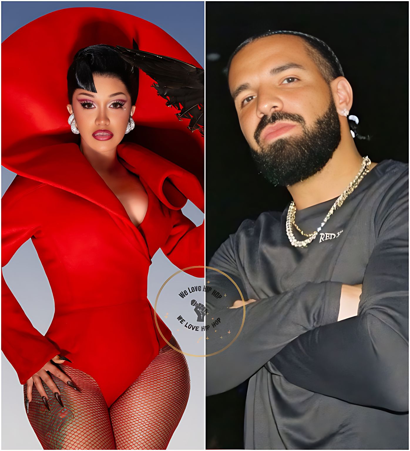The hawt new WANNA BE Remix with #GLORILLA, #CARDIB