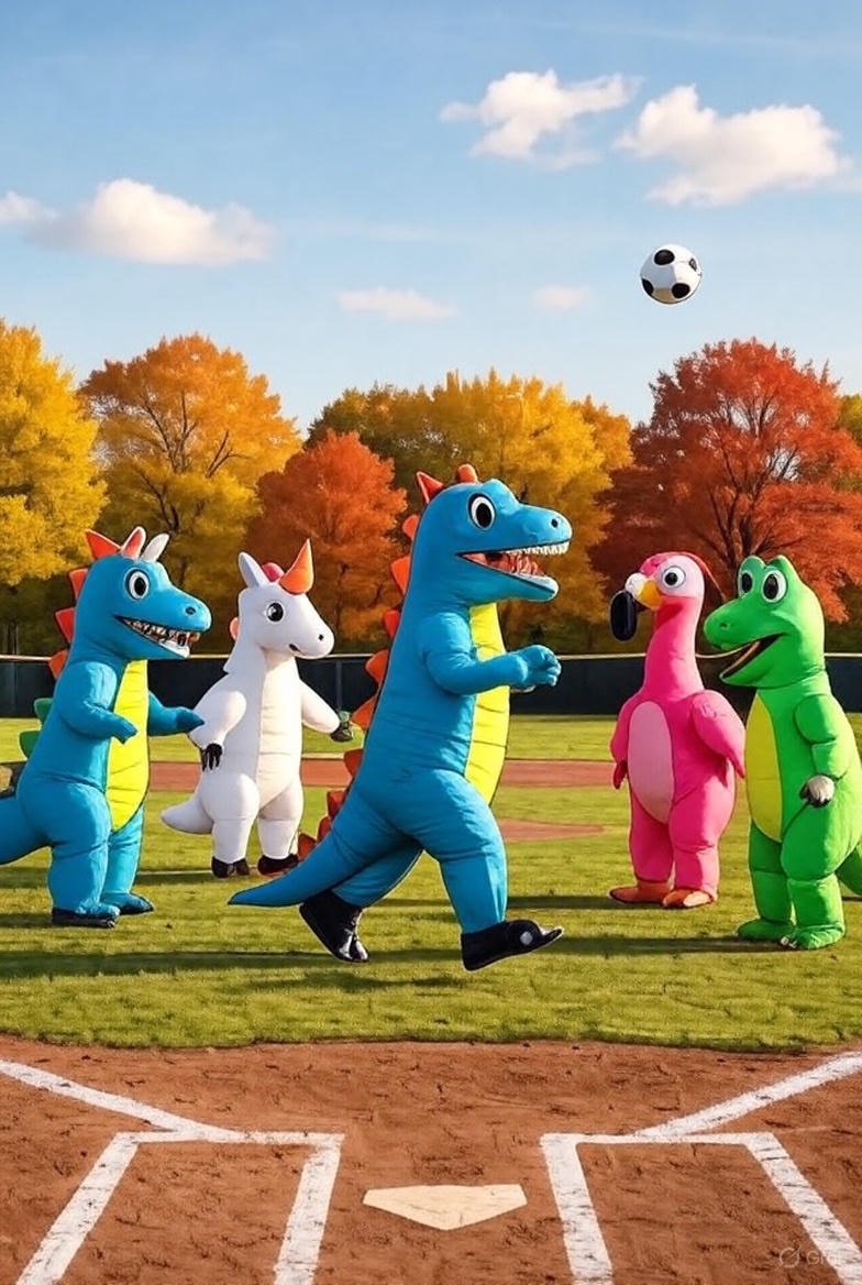 Inflatable Costume Kickball