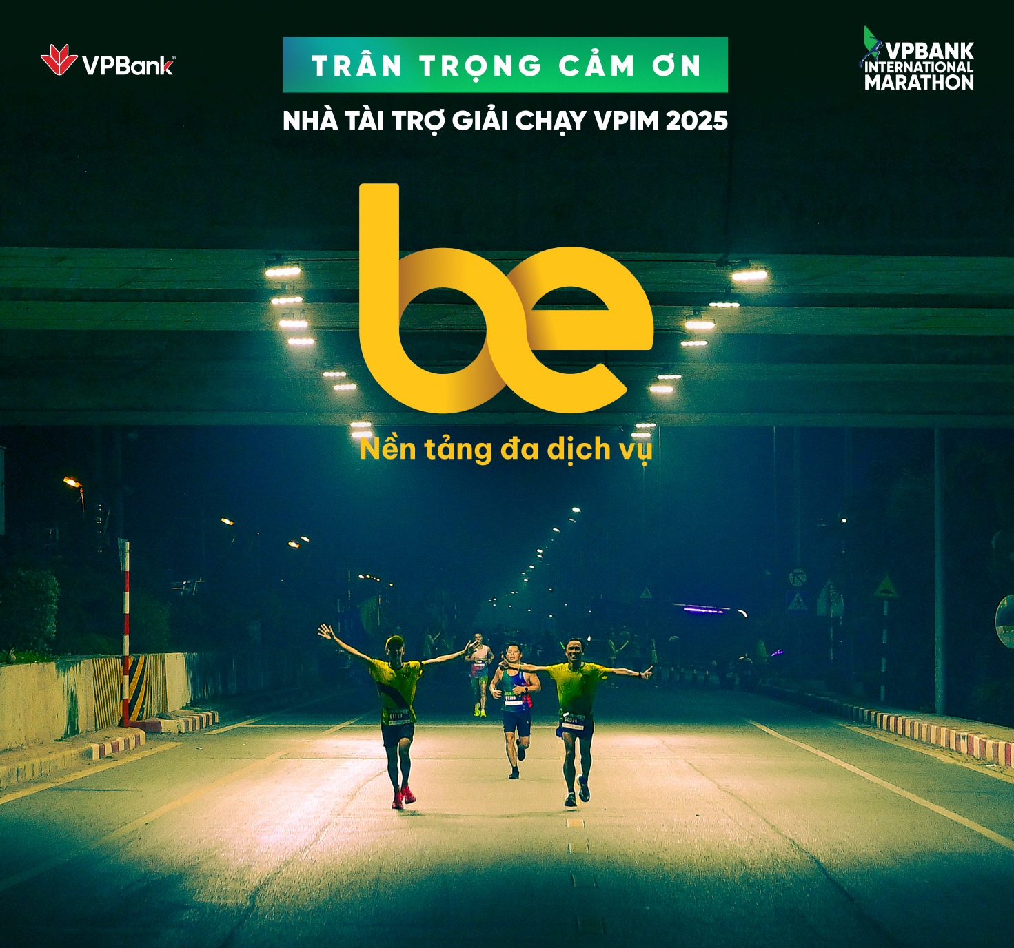 💚🛵 CẢM ƠN BE – ĐỐI TÁC VẬN... - VPBank International Marathon | Facebook