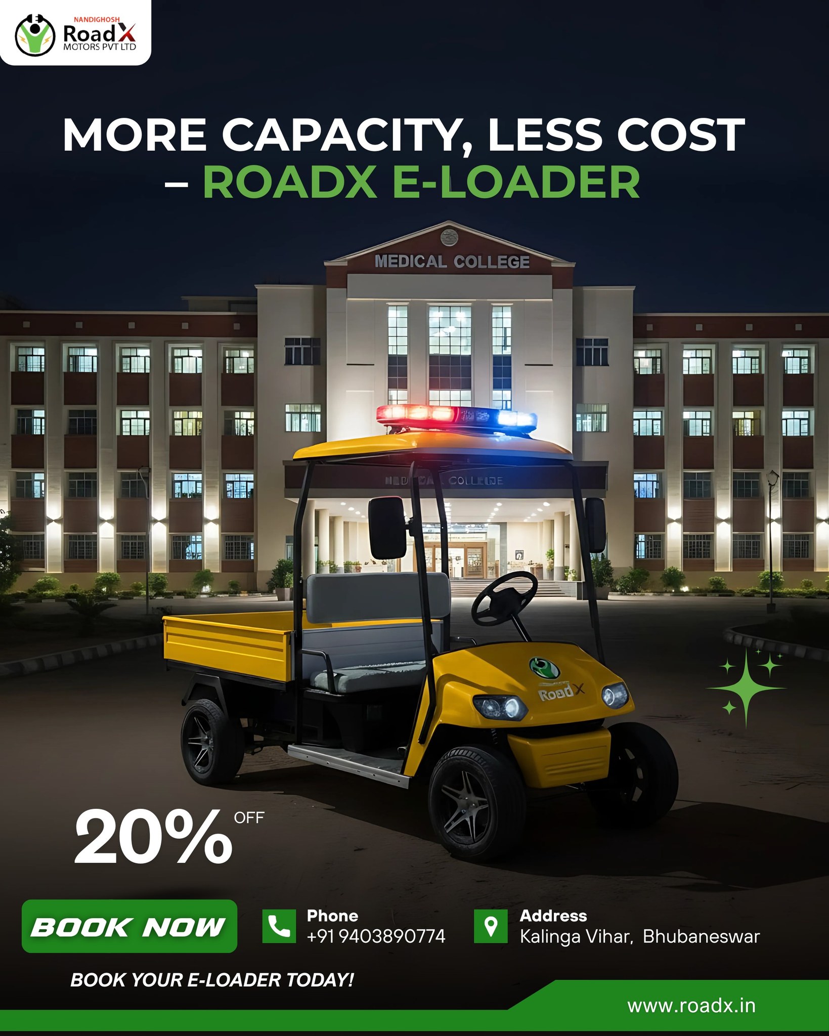 Road - 🚛 RoadX Motors E-Loader – Powering India’s Last-Mile Deliveries ...