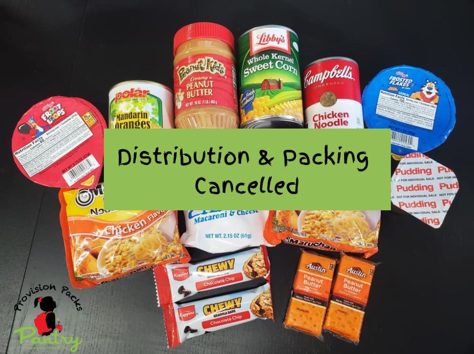 Provision Packs - Important Update: With the notice of... | Facebook
