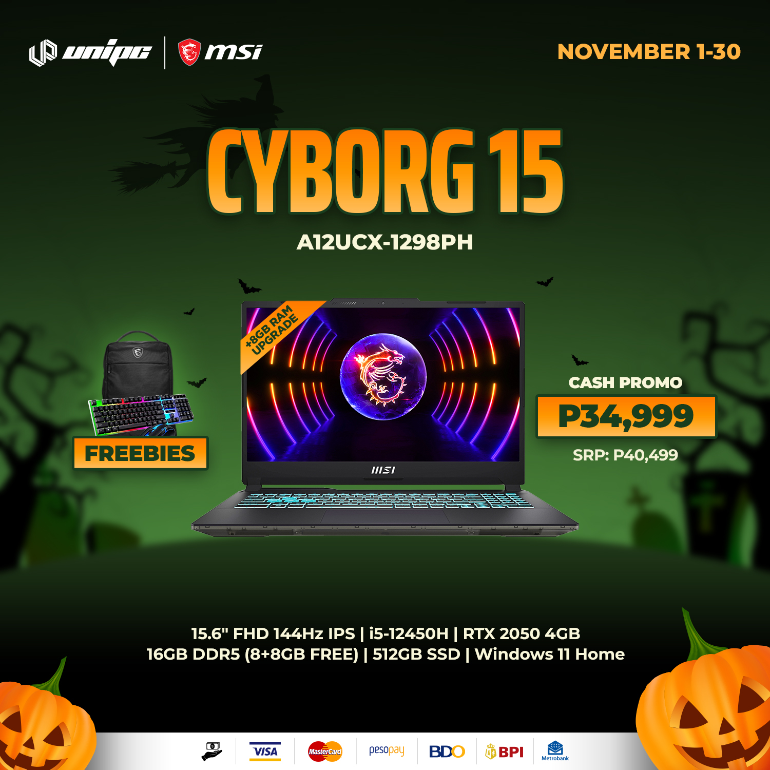 UniPC - Matibay sa laban, matatag sa laro. ASUS TUF Gaming A16, built ...