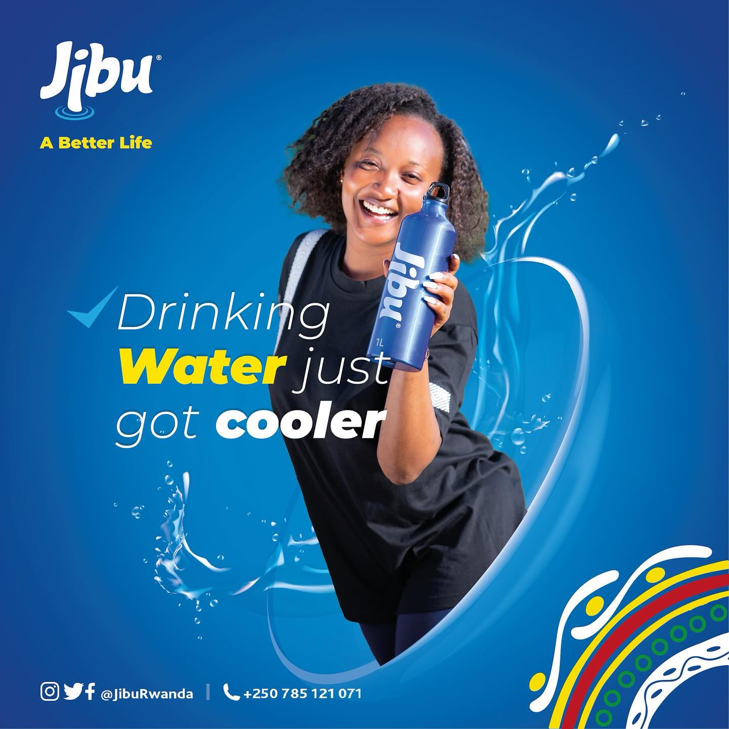 Jibu Rwanda - Yes, you can hydrate and stay cool all day,... | Facebook