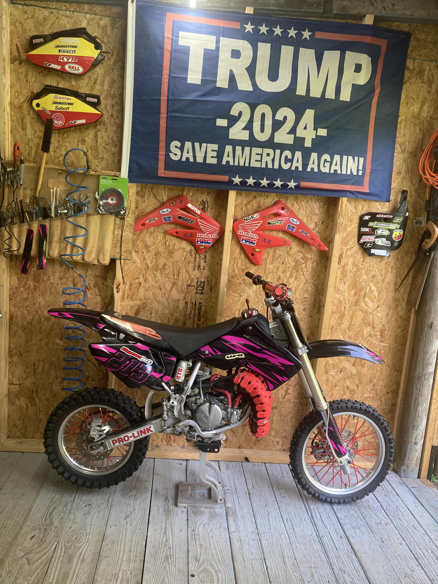 2003 Honda CR85R bike introduction