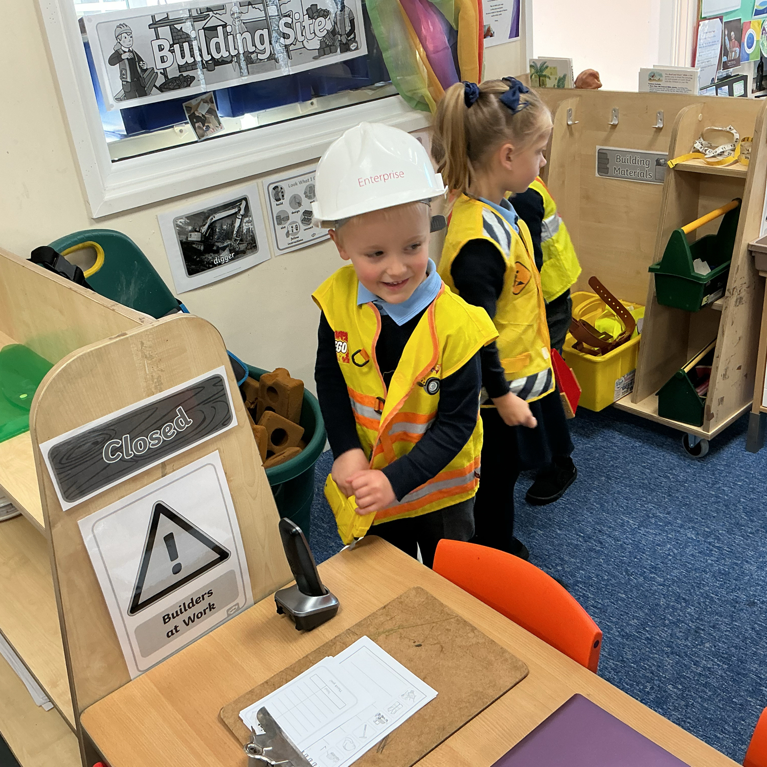 St - EYFS have been learning about the role of a construction worker ...