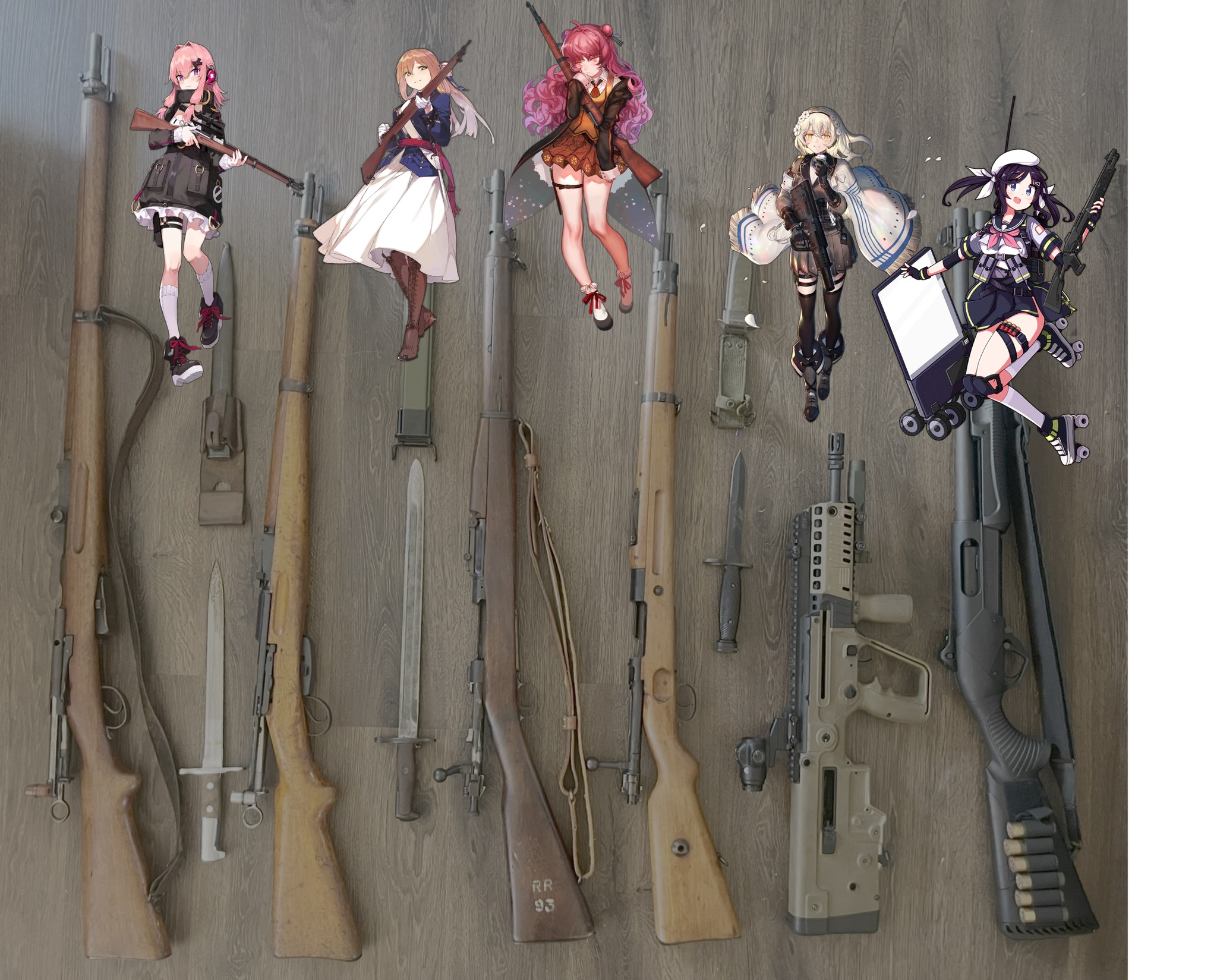 Akiabe - With the addition of the K31 to my collection (read: harem) of ...