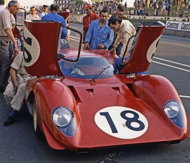 Year 1969 24 Hours of Le Mans Pedro Rodriguez / David Piper