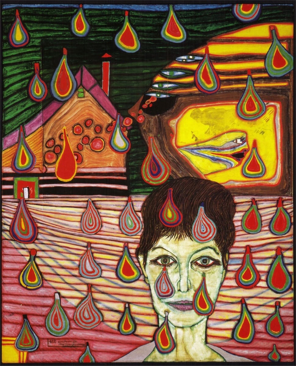 Friedensreich Hundertwasser. (1928-2000, Austrian) City Seen from