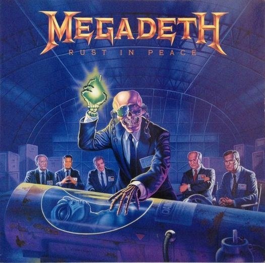 MEGADETH Song: Hangar 18 Album: Rust In Peace Capitol Records 1990
