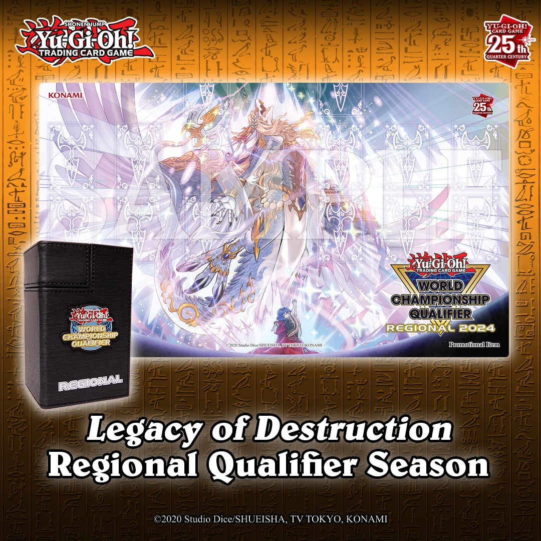 yugioh world championship qualifier deck box Duel Set 2025 Limited Accessory Bundle  Yu-Gi-Oh! Official Remote Duel Extravaganza Prize Wall