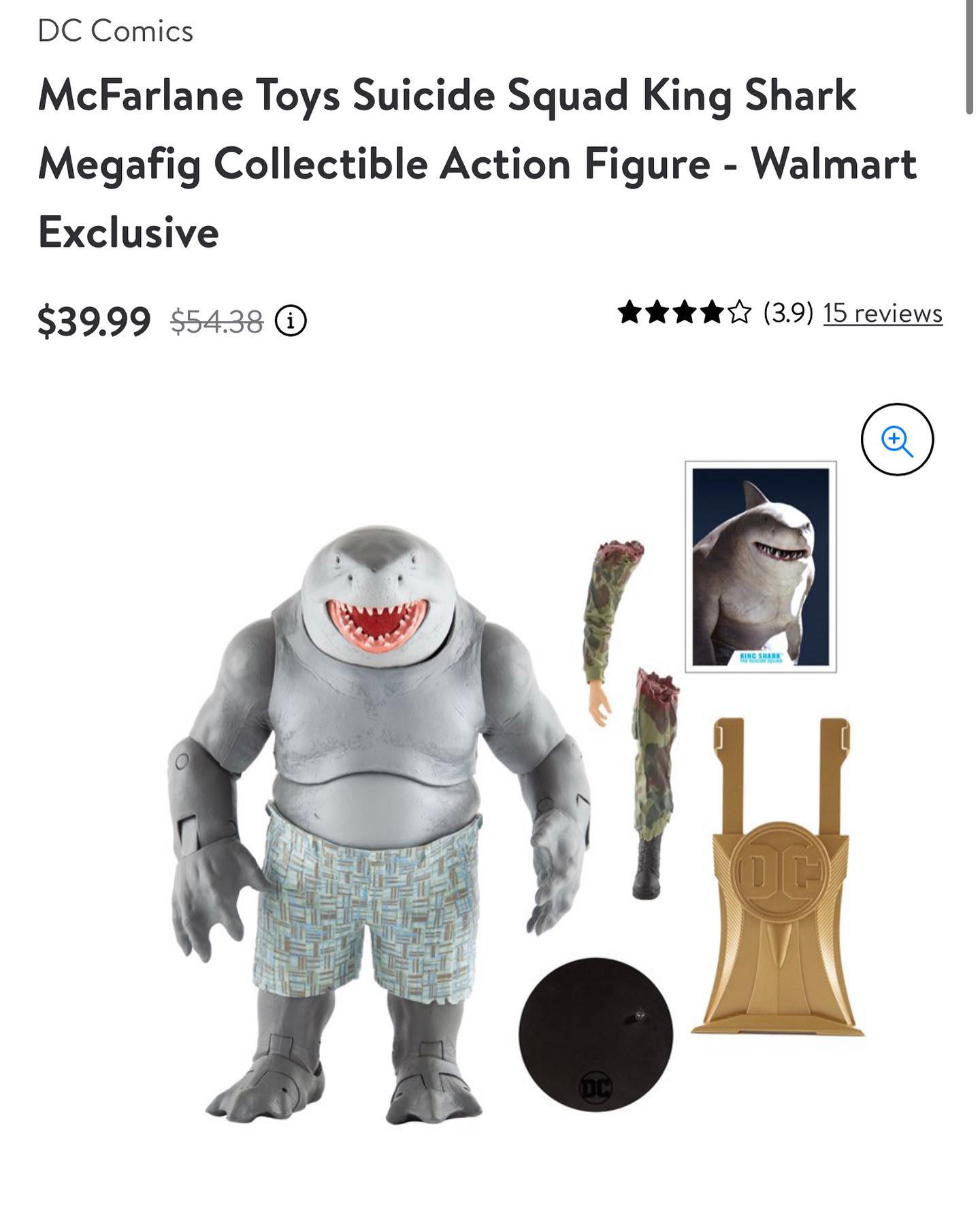 King Shark action figure availability?
