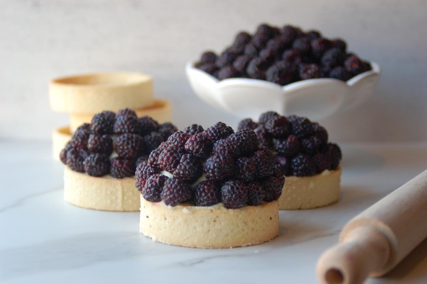 Black raspberries have always been my... - Anthony's Desserts