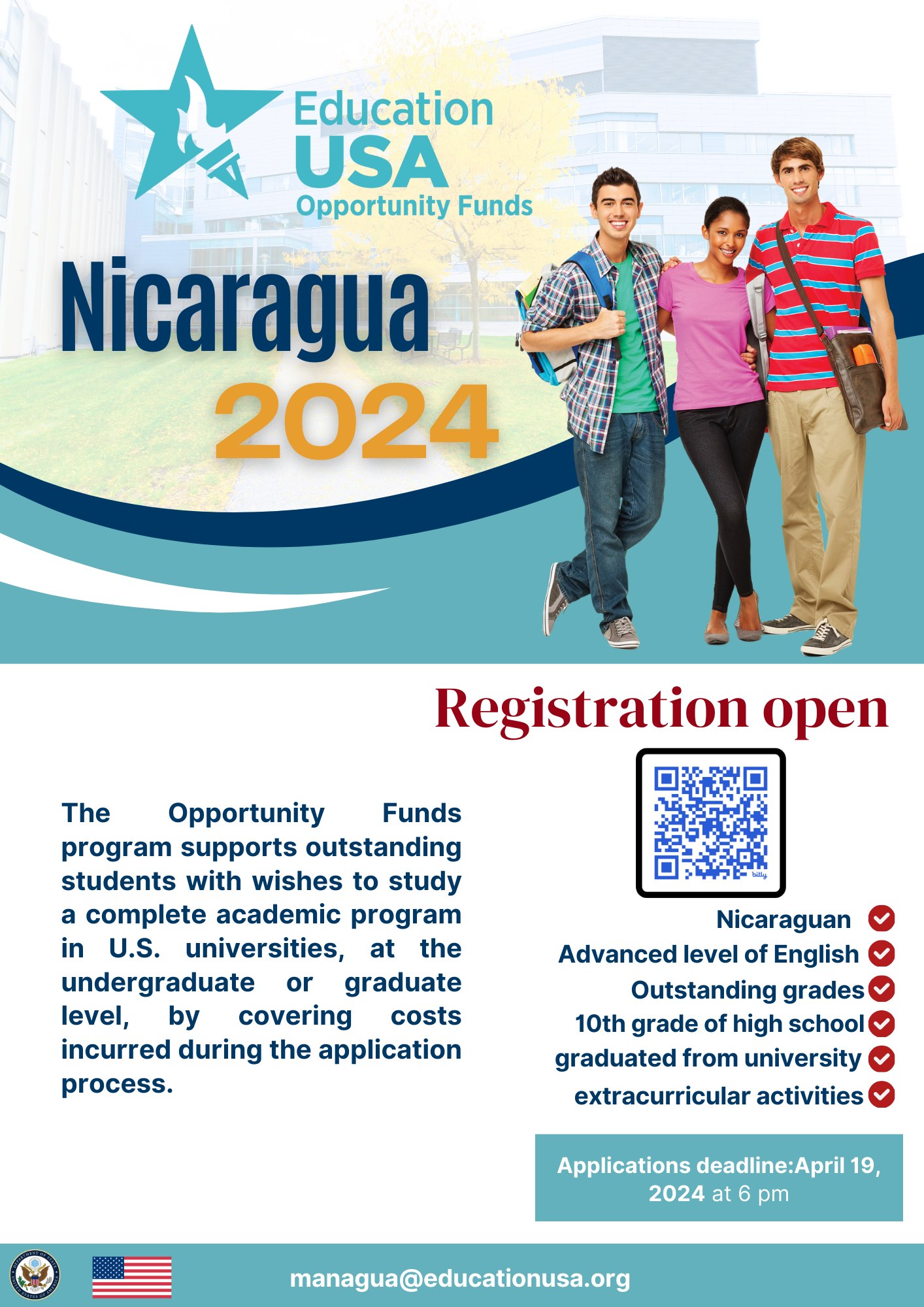 The Opportunity Funds program... - EducationUSA Nicaragua