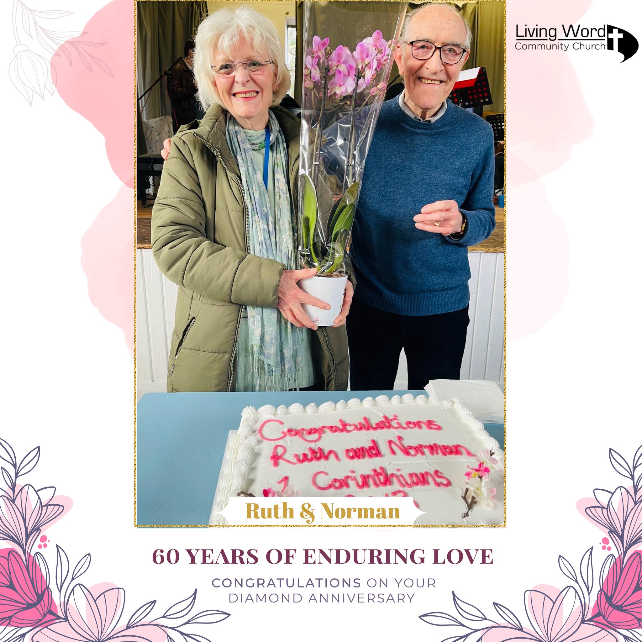 Living Word UK - Congratulations to Ruth and Norman on...