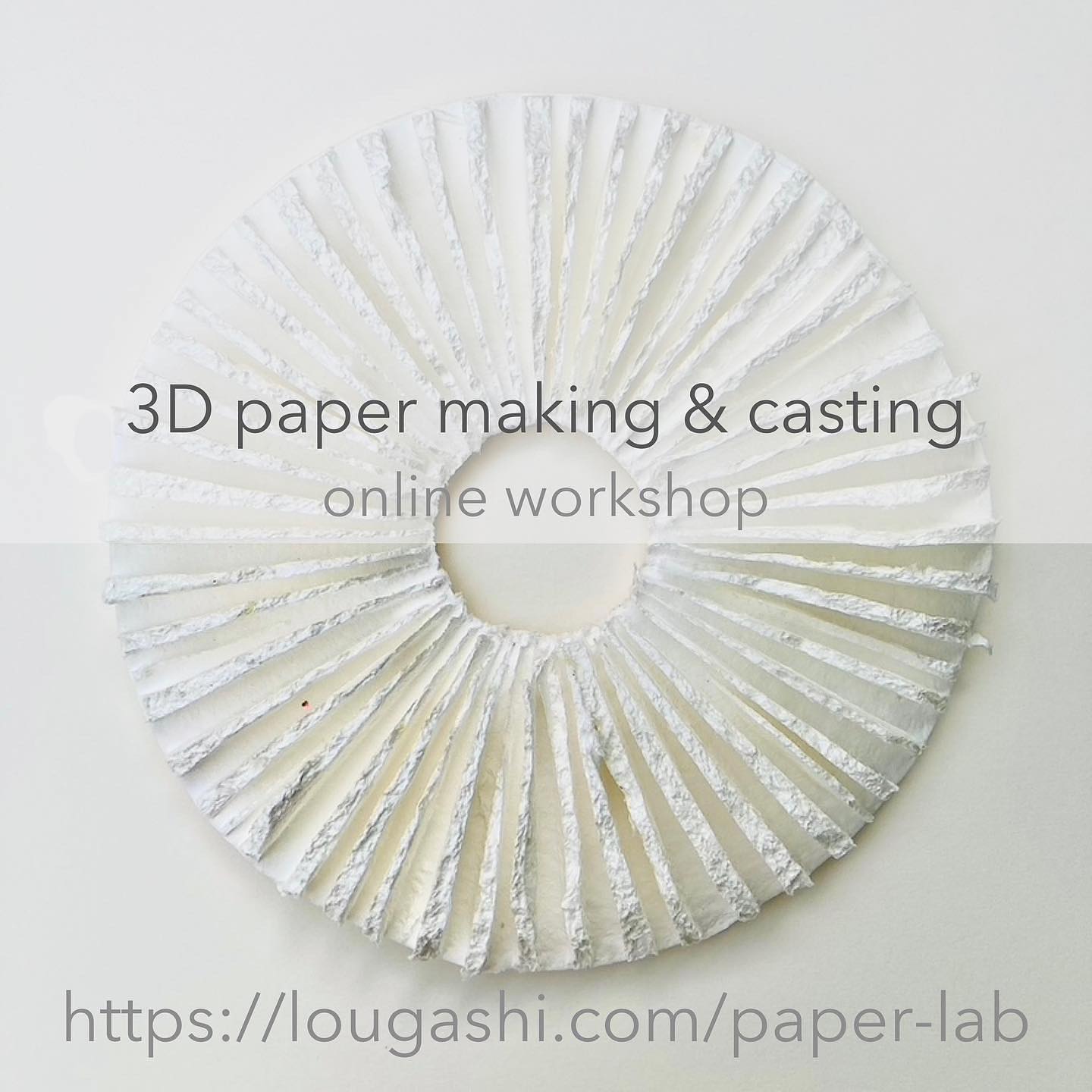 3D paper making... - Paper lab Berlin led by Guy Lougashi