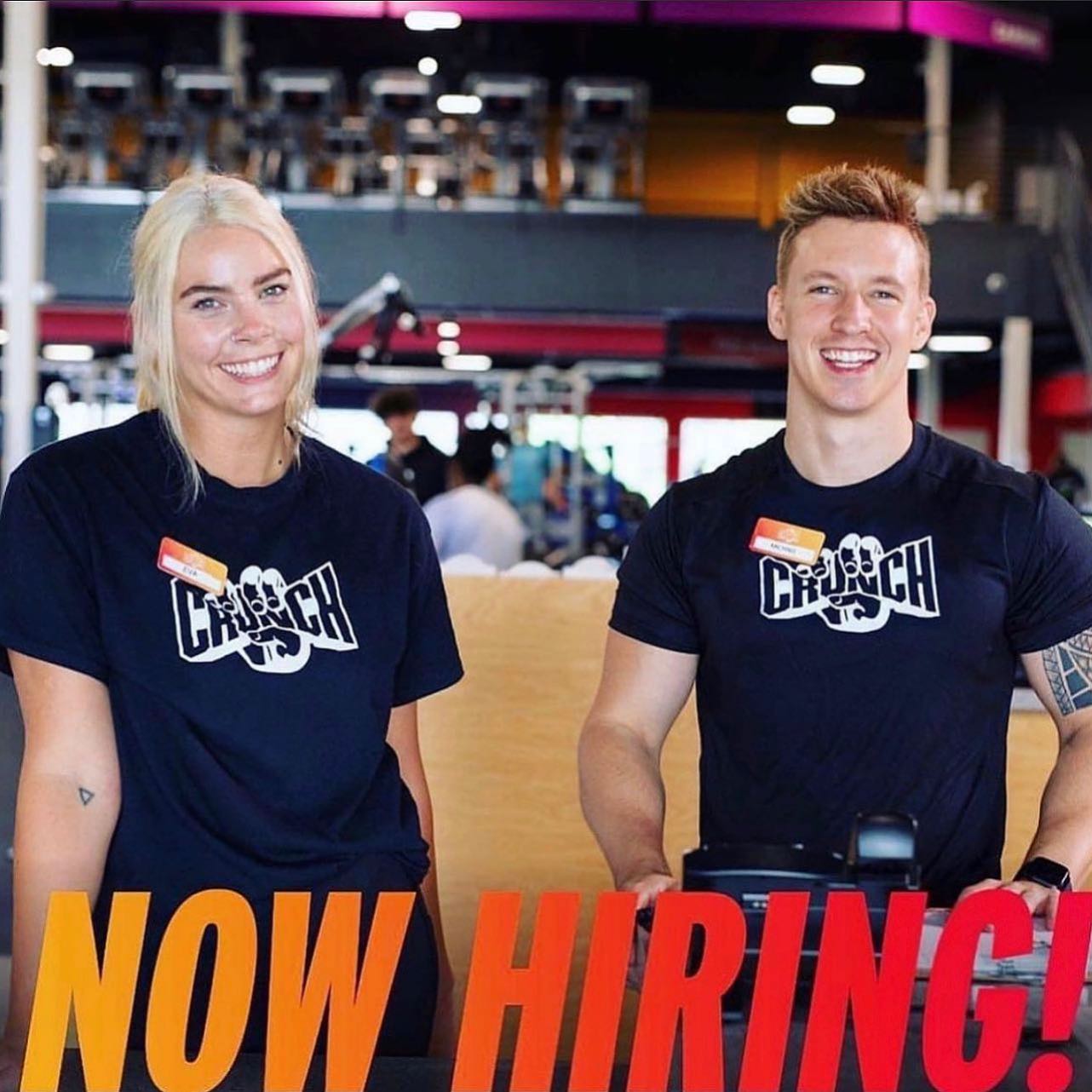 Crunch Fitness - WE ARE HIRING‼️ Work where you workout and join the ...