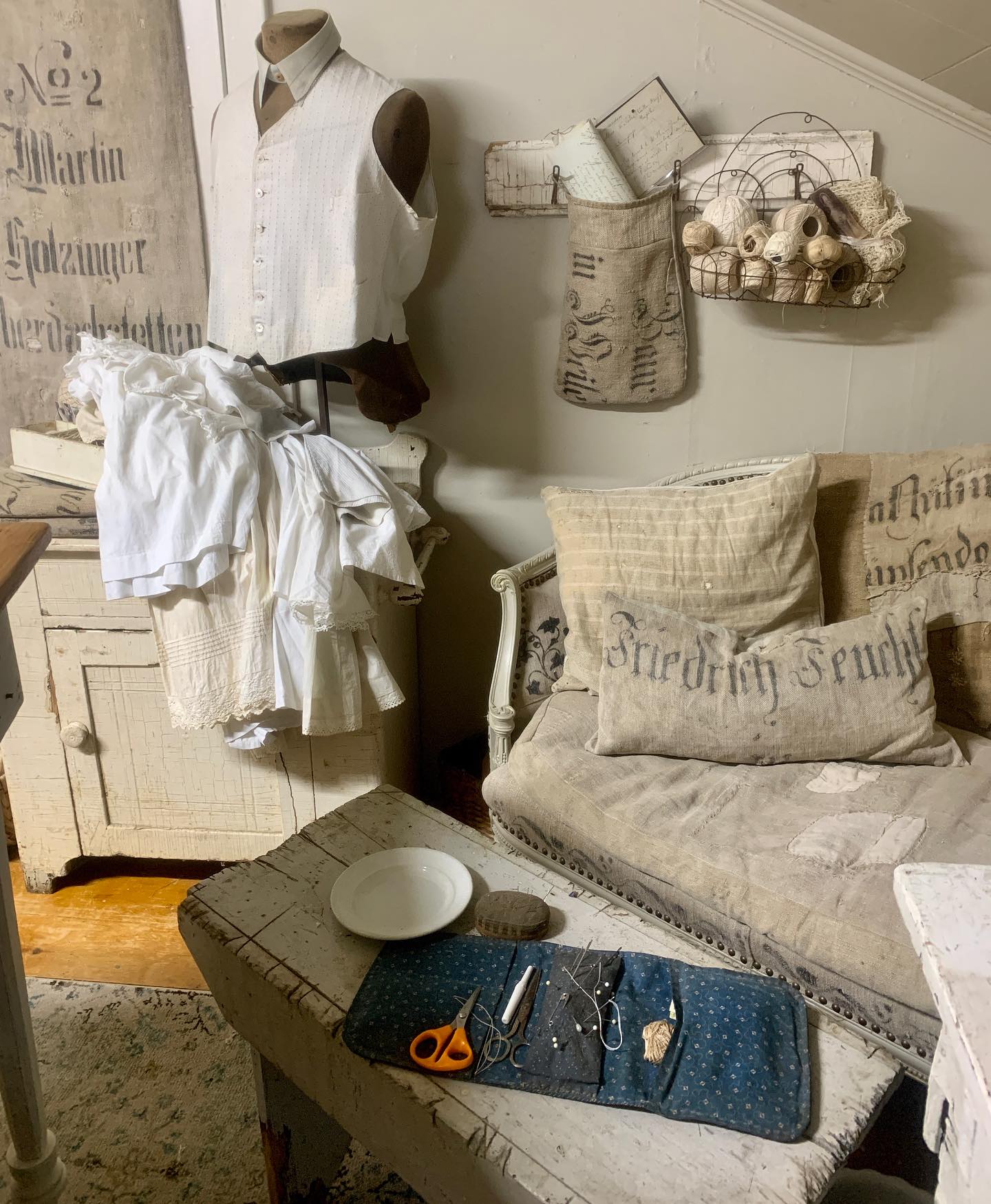 1871 - This is where you’ll find me today 🫖🧵🪡 #makersgonnamake ...