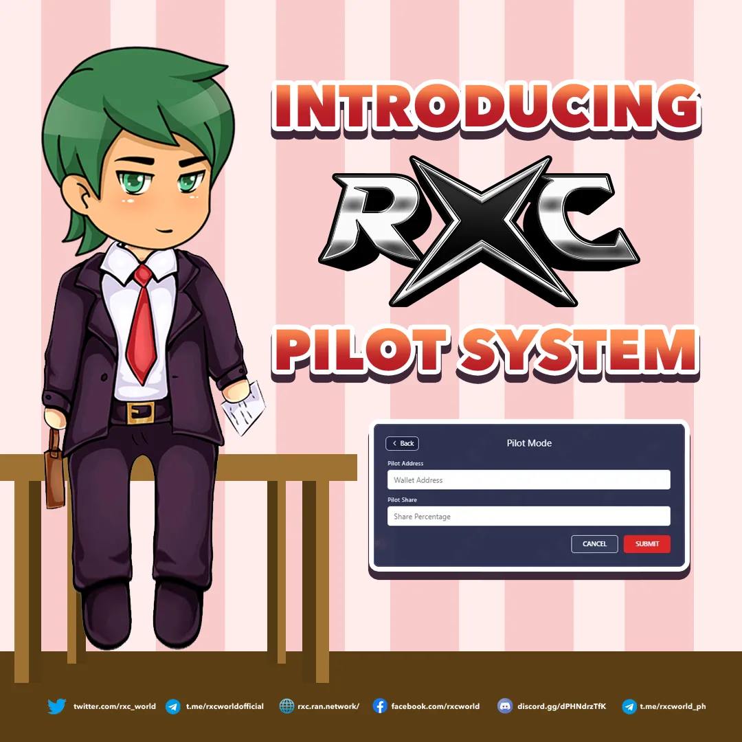 RxC World - Introducing PILOT SYSTEM in RxC! Lend your character and ...