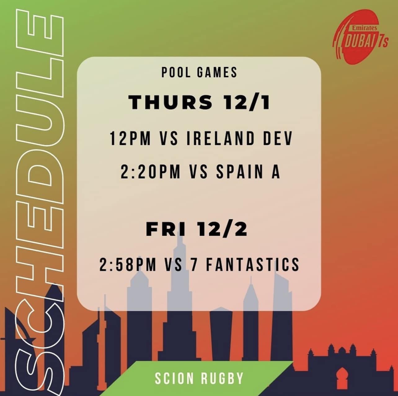 Scion Rugby Academy