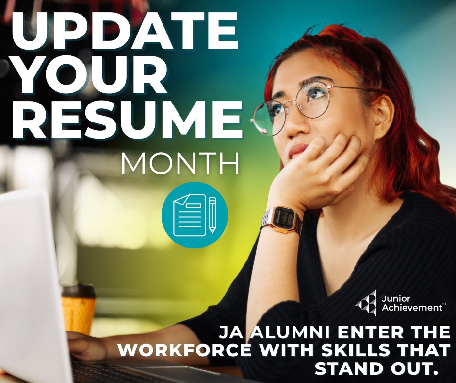 Junior - ️ It’s Update Your Resume Month! At Junior Achievement, we're ...