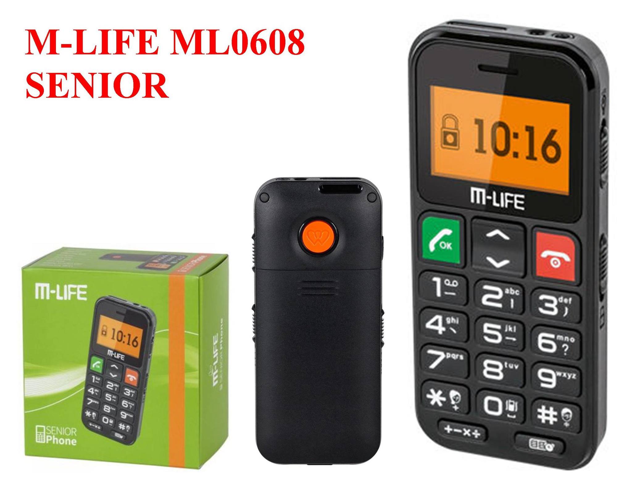 Telefoane mobile Hirlau - Nou in stoc: TELEFON SENIOR M-LIFE ! Cel mai ...