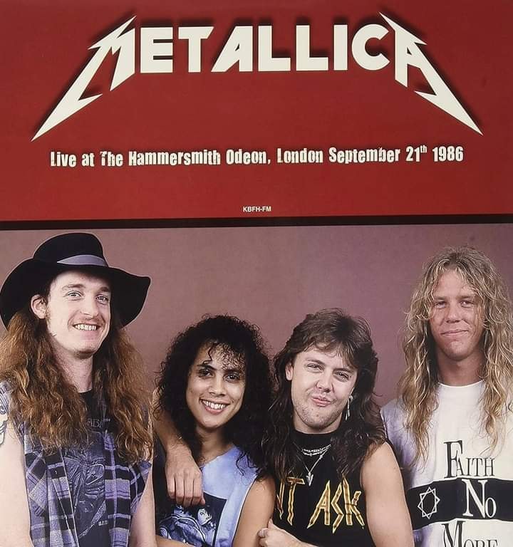 On September 21st in 1986 #METALLICA while on their 