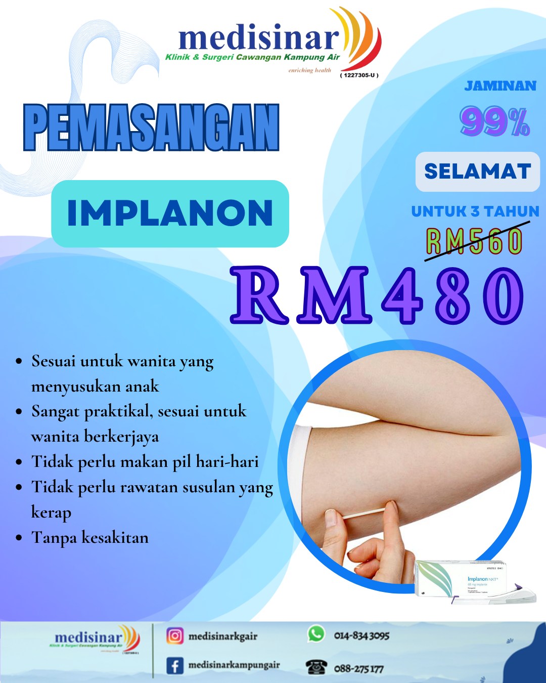 Pemasangan... - Medisinar Klinik & Surgeri Kampung Air | Facebook