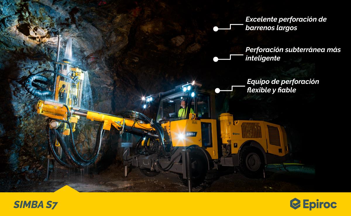 Epiroc - ¡Conoce el Simba S7! Este equipo ofrece la más...