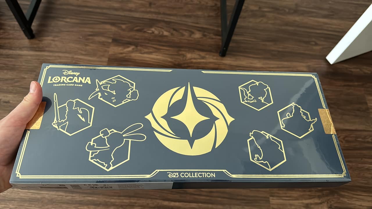 Disney Lorcana TCG D23 set arrived sealed from eBay
