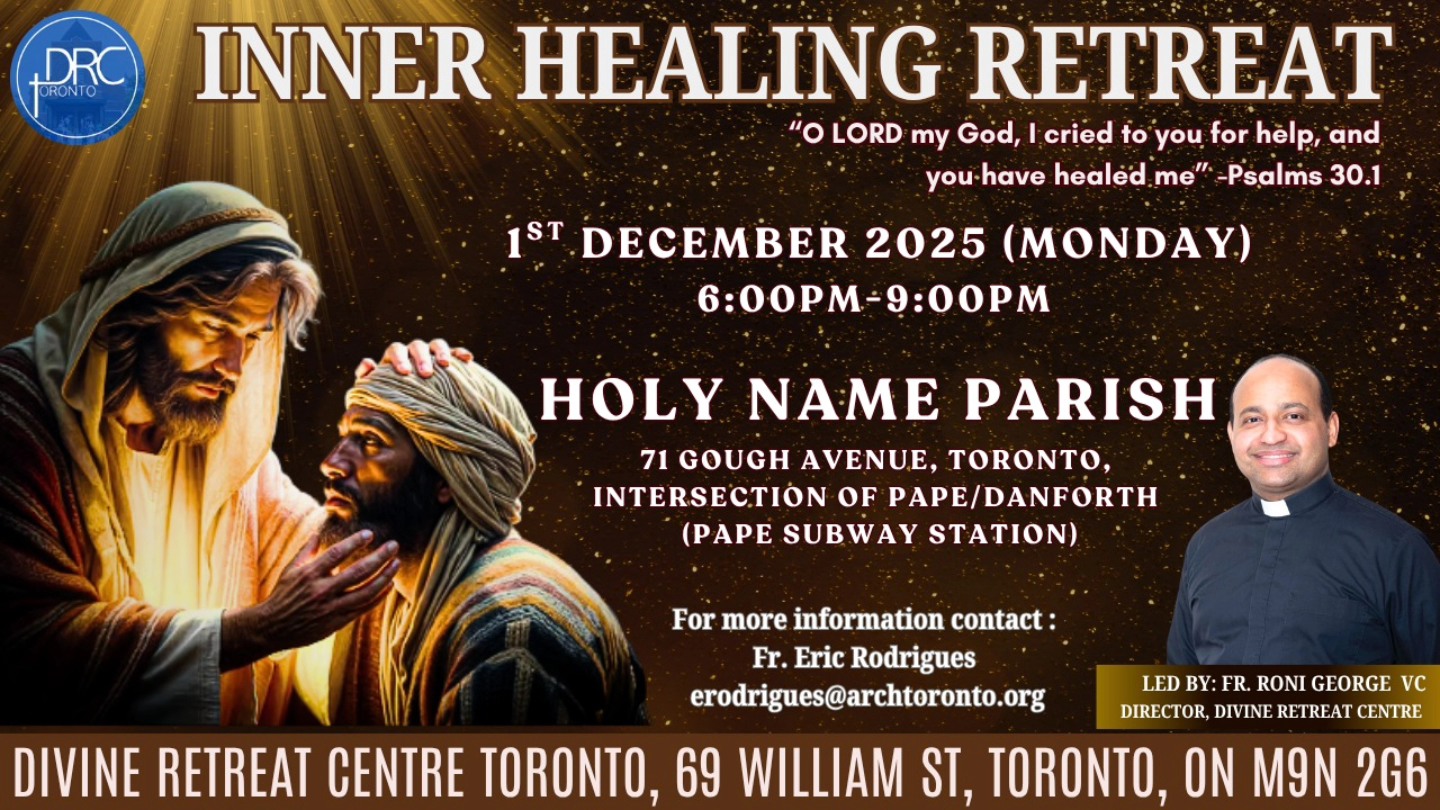Divine - INNER HEALING RETREAT Join us for a powerful evening of prayer ...