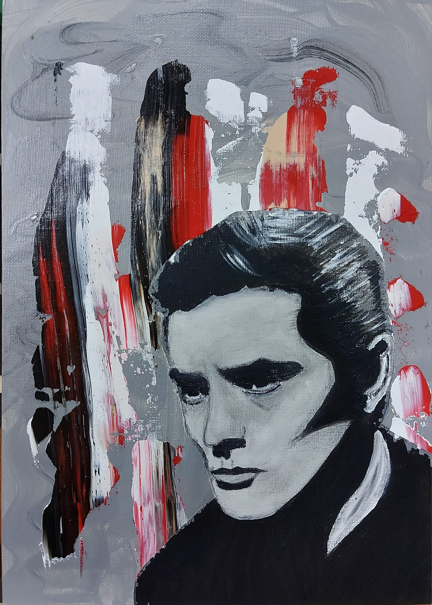 Vladinsky Observer No. 929 2025 Mixed Media on Canvas 166x136 cm